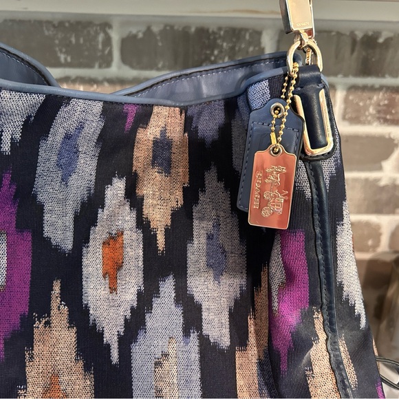 Coach F30803 Madison IKAT Shoulder Bag - Like New - Picture 2 of 12
